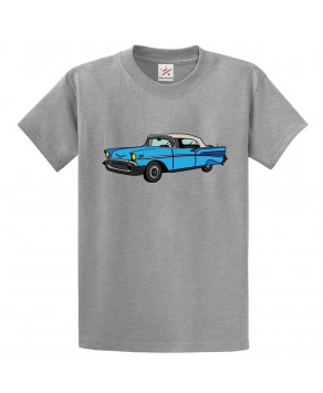 Vintage Car Classic Unisex Kids and Adults T-Shirt for Car Lovers